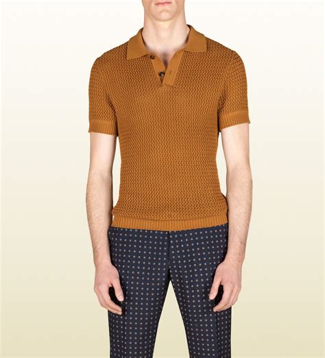 yellow gucci shirt mens|Gucci shirts for men outlet.